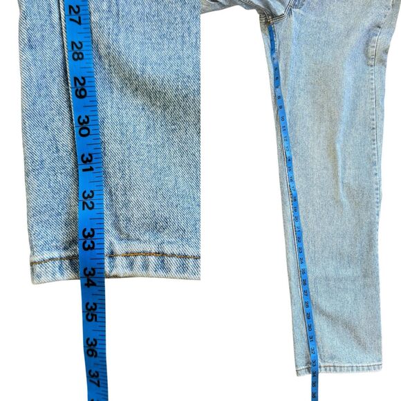 VINTAGE Levis 554 Jeans Mens 36 x 34 Blue Denim Relaxed Straight USA 90s Y2K - Picture 11 of 14